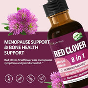 100% Natural Herbal Drops, Red Clover 2 oz