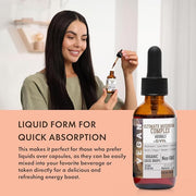 Ultimate Immune Mushroom Complex Liquid Drops: 60 Days