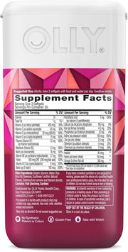 OLLY Ultra Women's Multi Softgels, Overall Omega-3s, Iron, B12, Daily 30 Day 60 Count