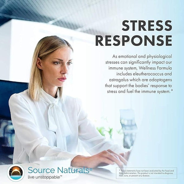 Source Naturals Wellness Formula Bio-Aligned Vitamins 240 Capsules