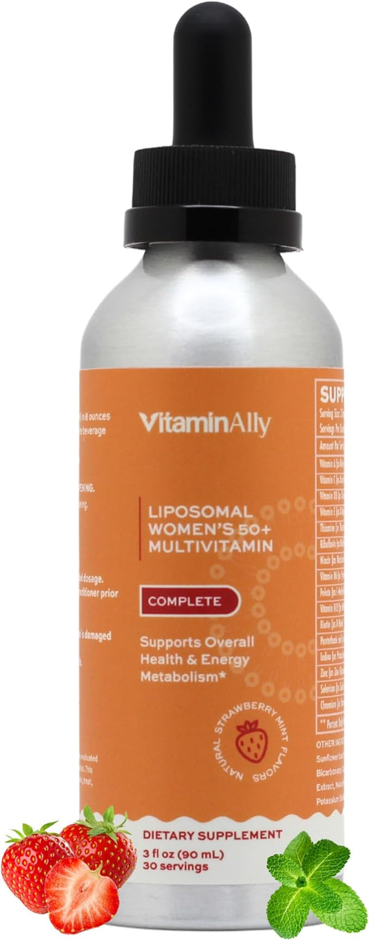 Liposomal Women's 50+ Liquid Multivitamin Drops 30 Day 3 FL