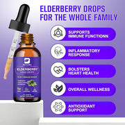 Elderberry Syrup | Black Elderberry Liquid D3 | 30 Servings