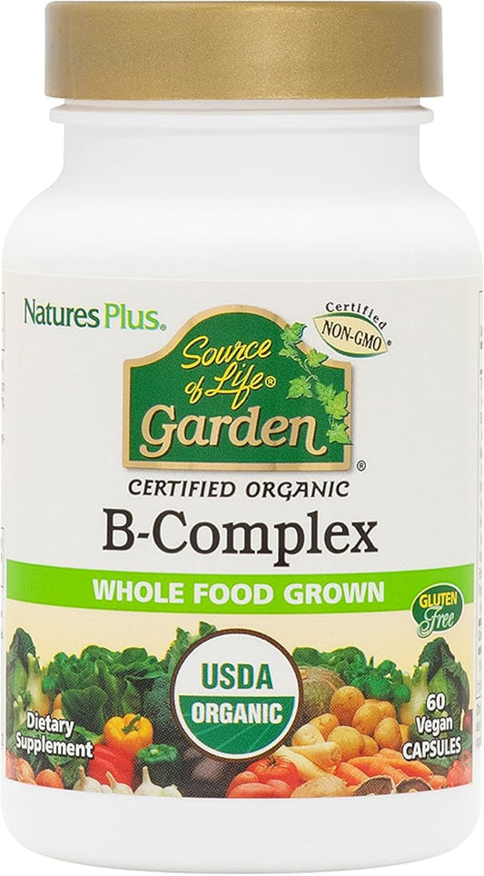 NaturesPlus Source of Life Garden Certified 60 Vegan 30 Servings