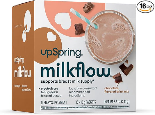 UpSpring Milkflow Electrolyte Breastfeeding Supplement Drink 16 Drink