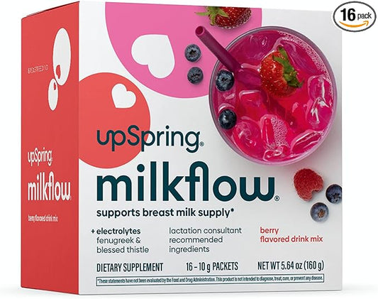 UpSpring Milkflow Electrolyte Breastfeeding Supplement Drink 16 Drink