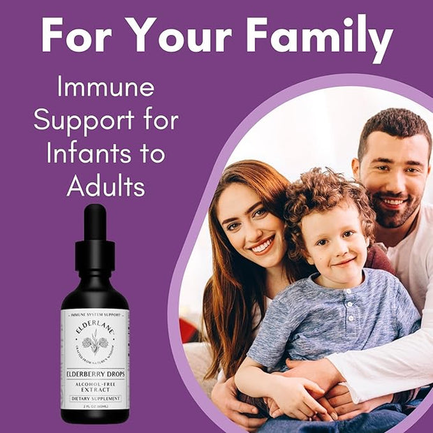 Elderberry Drops for Immune Support