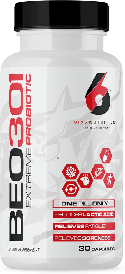 Extreme Probiotics BE0301 15 Billion CFU 10 Strains, 30 Capsules,