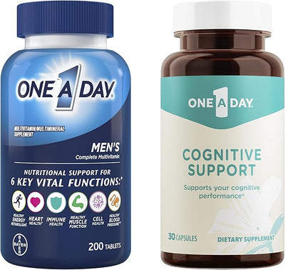 ONE A DAY Bundle Men’s Multivitamin 200 Count 30 Capsules