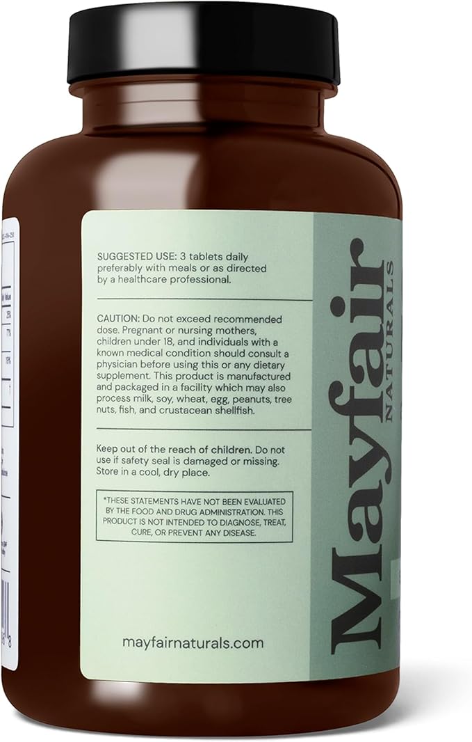 Calcium Magnesium and Vitamin D Complex, 250 Tablets,