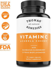 Vitamin C with Organic Elderberry, Organic 90 Capsules