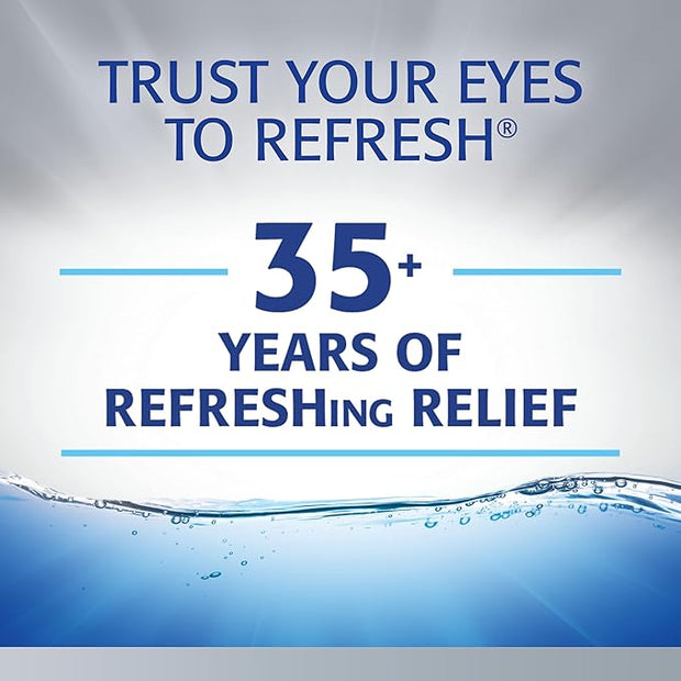 Refresh Optive Advanced Lubricant Eye Drops, 0.01 Fl 30 Count