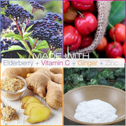 Smarter Elderberry Capsules + Vitamin C 60 Vegan