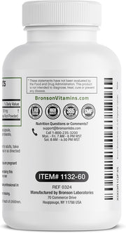 Bronson Rhodiola Rosea Vegetarian Capsules 60 Count
