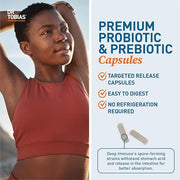Dr. Tobias Deep Immune Probiotics & 4.4 Billion 120 Capsules, 60 Servings