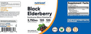 Nutricost Elderberry Capsules 575mg (120 Capsules)
