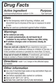 Refresh Tears, Lubricant Eye Drops, 2 .5 fl (15 ml)