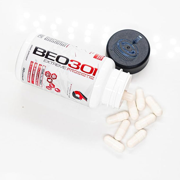 Extreme Probiotics BE0301 15 Billion CFU 10 Strains, 30 Capsules,
