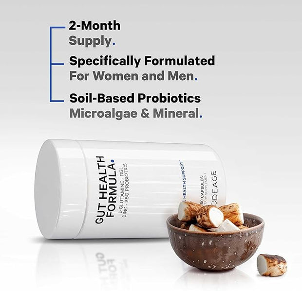Codeage Gut Health Supplements Vegan Formula 180 Capsules