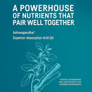 Kori Stress & Body Adaptogen Supplement Ashwagandha/Omega-3 Fatty 80 softgels 3)