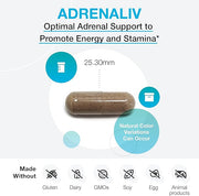 XYMOGEN Adrenaliv - Adrenal Support Supplement B6 (120 (120 Capsules)