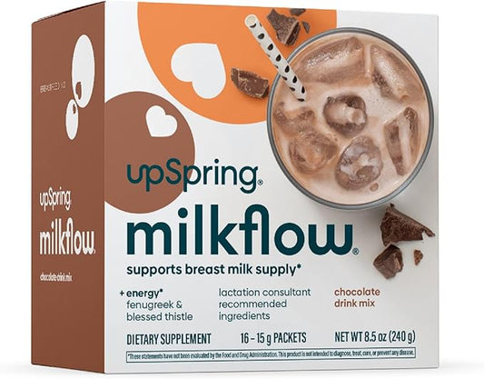 UpSpring Milkflow Energy Breastfeeding Supplement Drink 16 Drink