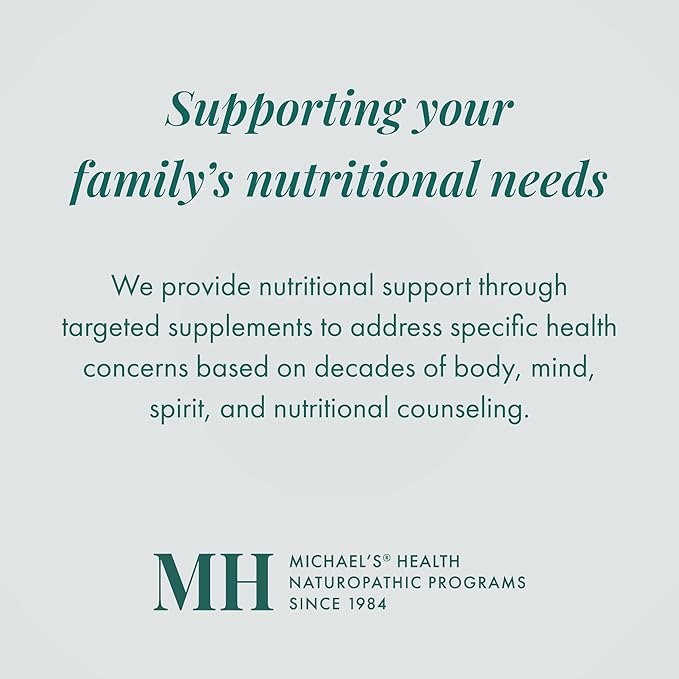 MICHAEL'S Health Naturopathic Programs Pre-Teen Boys 60 Vegetarian 60 Servings