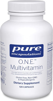 Pure Encapsulations O.N.E. Multivitamin CoQ10, and 120 Capsules
