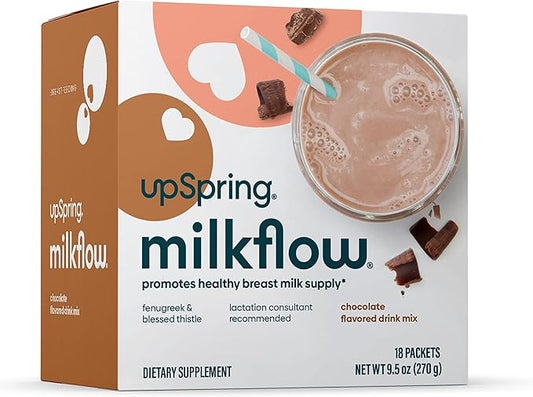 UpSpring Milkflow Lactation Supplement Drink Mix 18 Servings