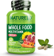 NATURELO Whole Food Multivitamin for Teens 60 Capsules