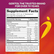 Geritol B-Vitamins and Iron Liquid Supplement, 12-Ounce, 2 2 Count