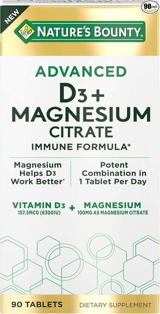 Nature's Bounty Advanced Vitamin D3 90 Tablets