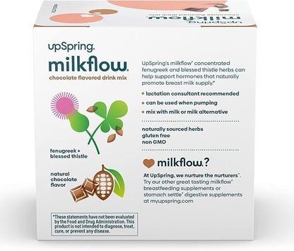 UpSpring Milkflow Lactation Supplement Drink Mix 18 Servings