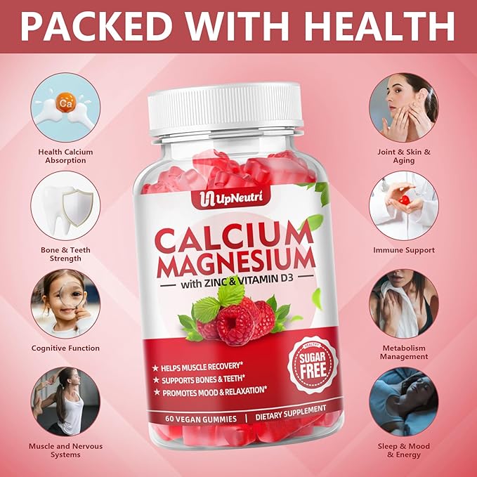 Calcium Magnesium Zinc with Vitamin D3 120 Count
