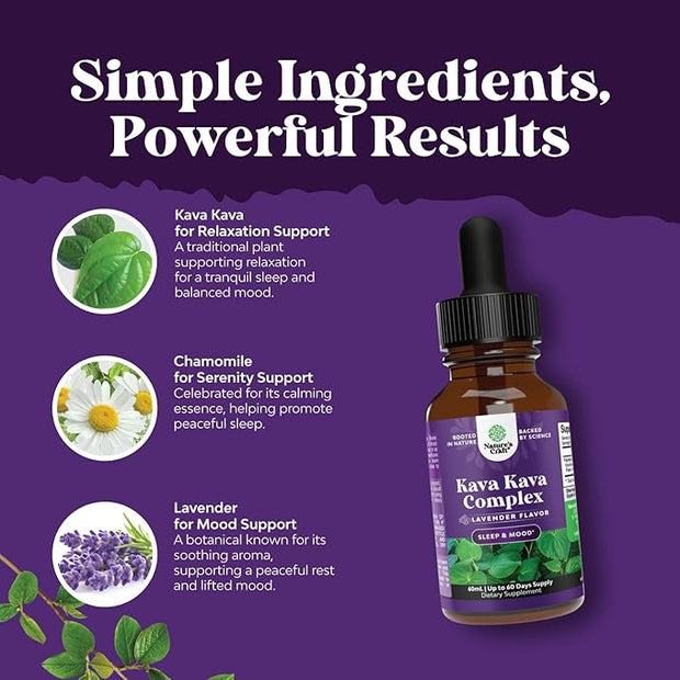 Potent Liquid Kava Kava Drops