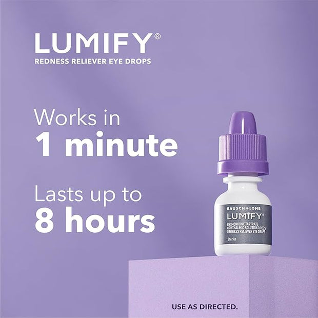 LUMIFY Redness Reliever Eye Drops, 0.25 Fl (7.5 mL)