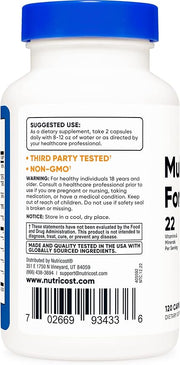 Nutricost Multivitamin for Men 120 Capsules (3 Bottles)