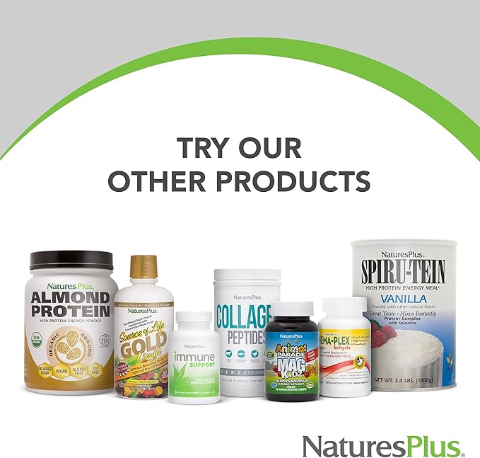 NaturesPlus Source of Life Garden Certified 60 Vegan 30 Servings