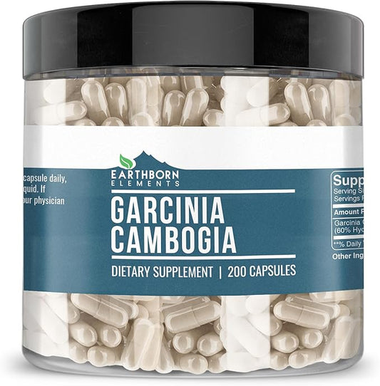 Earthborn Elements Garcinia Cambogia 200 Capsules,