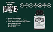 The Very Best Vegan Omega 3 Supplement 120 Capsules 3 Vegetarian