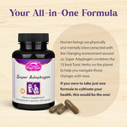 Dragon Herbs Super Adaptogen (100 Capsules, 500 mg