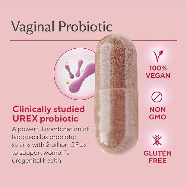 Premium Vaginal Probiotics for Women – 60 Capsules