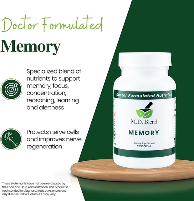 Memory - Natural Blend - Expert 30 Capsules 2 Pack