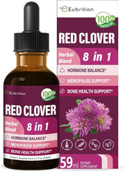 100% Natural Herbal Drops, Red Clover 2 oz