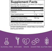 Elderberry Drops for Immune Support