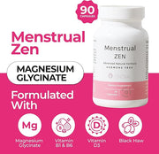 ZENZSUAL Menstrual Zen Natural and Hormone-Free (90 Capsules 2.7 Oz)