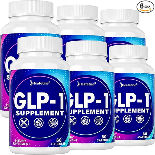 GLP-1 Supplement Support, with Naturally GLP1 Supplement Probiotic for Women & Men, Hops & Green Tea Extract, GLP 1 Supplements for Gut, Energy, GLP-1 Levels & Overall Health - 300 Capsules