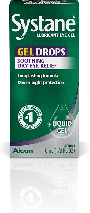 Systane Lubricant Eye Gel Drops, 10-mL
