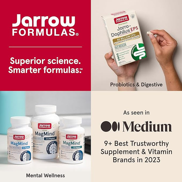 Jarrow Formulas Krill Oil - Phospholipid Omega-3 Complex with Astaxanthin - 120 Softgels - 60 Servings - Supports Lipid Management, Metabolism, Brain & Heart Health - EPA & DHA - Gluten Free - Non-GMO