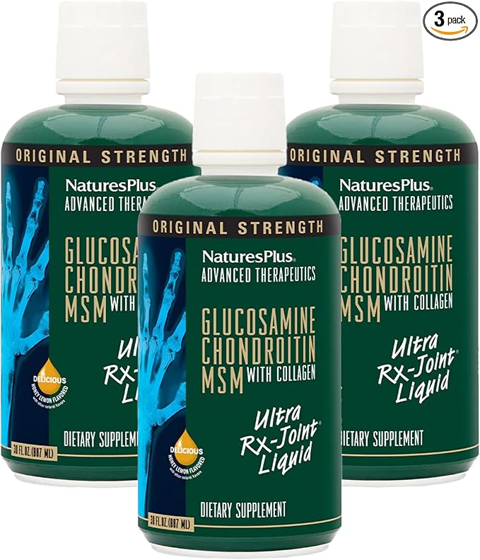 Natures Plus Ultra Rx-Joint Liquid, Honey Lemon 30 fl 3 - 60 Total