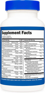 Nutricost Multivitamin for Men 120 Capsules (3 Bottles)